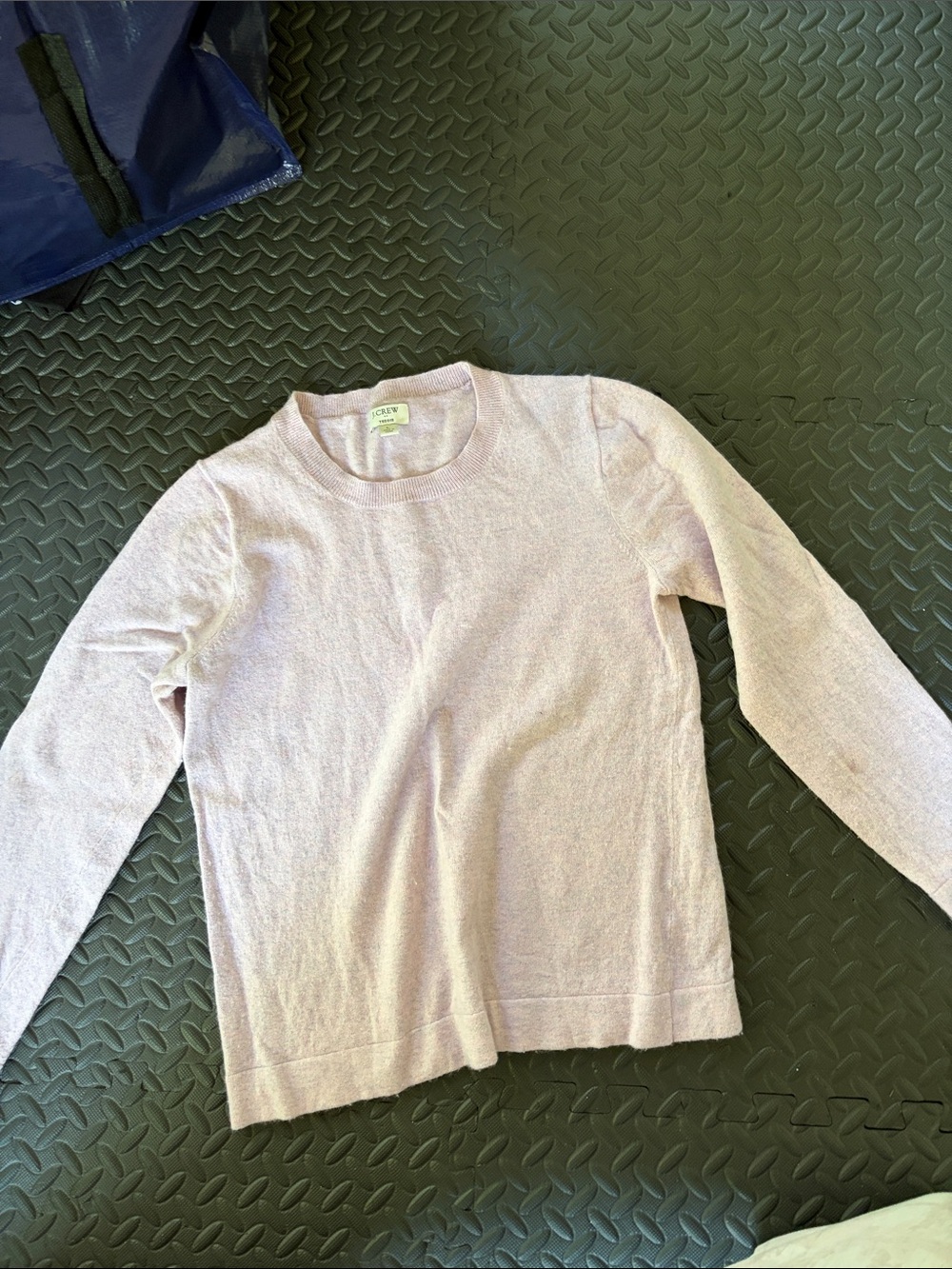 J. Crew Soft Lavender Crewneck Sweater